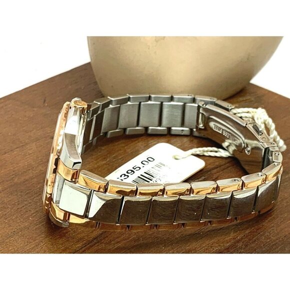 Bulova Women's Watch 98P134 MOP Diamond Dial Quartz Two Tone Stainless S… - Picture 9 of 12